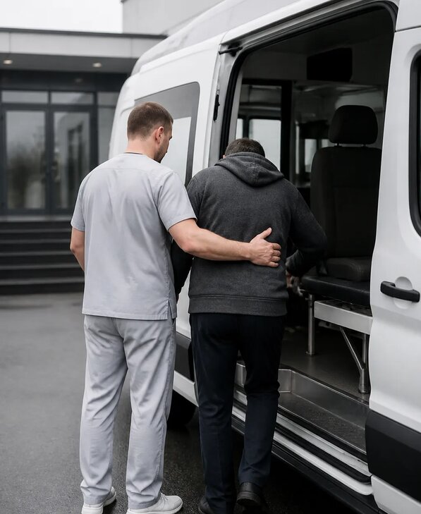 Организация медтранспортировки в Вятских Поляне от 5075 р. | Медзона